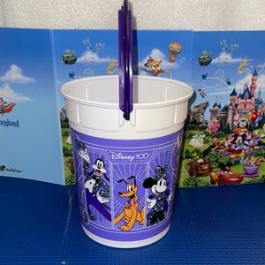 DISNEY 100 YEARS OF WONDER POPCORN BUCKET 2023 — COLLECTORS ITEM NOW